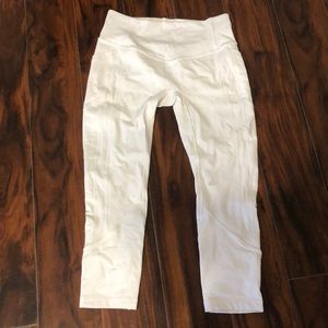 Lululemon All the Right Places leggings (white)